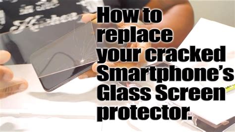 iphone glass screen protector replacement